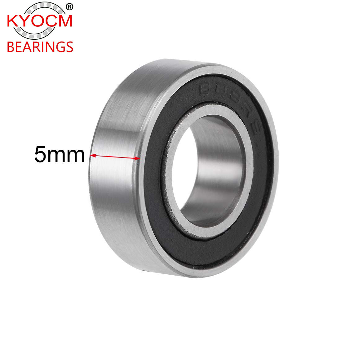 688ZZ Deep Groove Ball Bearings for Scooter Skateboard Ship Rudder Shafts Robotics 688-2rs 9*16*4mm